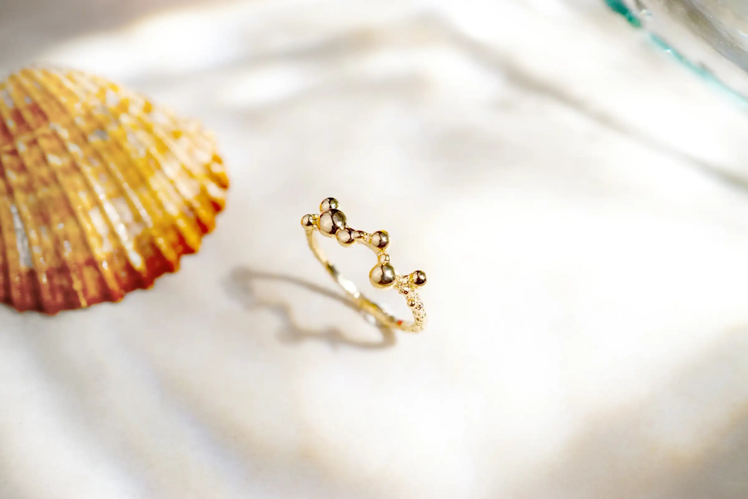 14k金泡泡客製化訂製尾戒